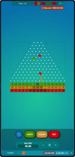 Plinko runda