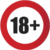 18+ logo